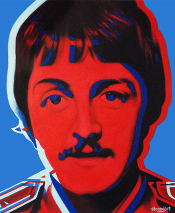 Paul McCartney painting art