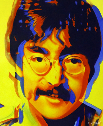 John Lennon painting art